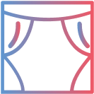 Specialty garments curtain dry cleaned and packaged in premium covers